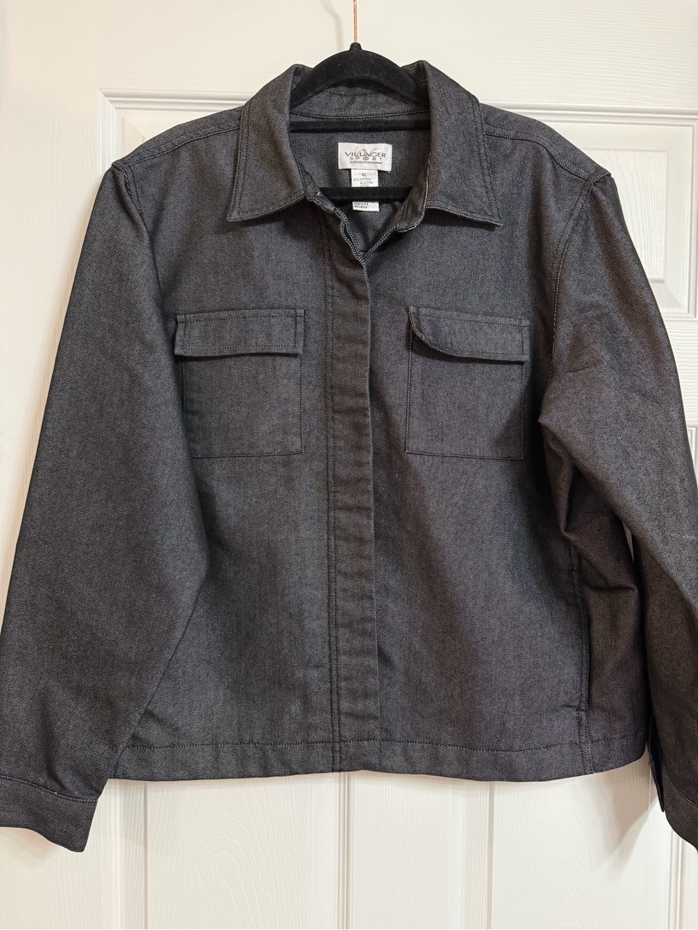 Villager Sport Dark Gray Denim Jacket